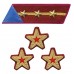 КОМКОР, КОРИНТЕНДАНТ войск НКВД, петлицы и нарукавные знаки обр. 1935/36 г.